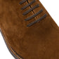 Oxford "Seamless Sport" made of Tobacco Brown Suede - pure handwork