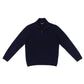Brigatelli dal 1922 per Michael Jondral: Zip-Pullover aus Merinowolle und Kaschmir - 3 Ply Cashmere Blend