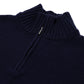 Brigatelli dal 1922 per Michael Jondral: Zip-Pullover aus Merinowolle und Kaschmir - 3 Ply Cashmere Blend