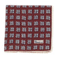 Pocket Square "Vintage 38" made of Wool and Silk - hand-rolled