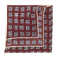 Pocket Square "Vintage 38" made of Wool and Silk - hand-rolled