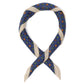 Bandana "Palline e Cerchi" made from Wool & Silk - hand-rolled