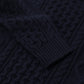 Turtleneck Sweater "Iconic Aran" made from Lambswool and Cashmere - Original Knit
