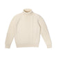 Turtleneck Sweater "Iconic Aran" made from Lambswool and Cashmere - Original Knit
