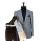 Jacket "Principe di Galles in Lusso" made from Scottish Cashmere - purely handmade