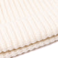 Knitted Hat "Ribbed Hat" made from Lambswool and Cashmere - 6 Ply