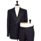 Dark blue tuxedo "La Scala" made of English tropical wool - pure handmade