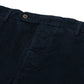 Exclusive for Michael Jondral: Dark blue fine corduroy pants in "prewashed" cotton - Rota Sport
