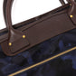 "Travel-Star" garment bag made of Felisi nylon and saddle leather - handmade