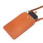 Kleine Etui-Tasche "iPhone Bag" aus Sattelleder - Handarbeit