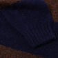 Glenugie exklusiv x MJ: Pullover "College Stripe Jumper" aus reiner Wolle - Circulate Knit Pure Brushed Shetland