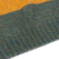 Glenugie exclusive x MJ: Pure Wool Sweater "College Stripe Jumper" - Circulate Knit Pure Brushed Shetland