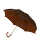 Limited Edition: Francesco Maglia x MJ: Pocket Umbrella "The Folding MJ Edition"  with Chestnut Wood Handle