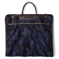 "Travel-Star" garment bag made of Felisi nylon and saddle leather - handmade