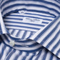Gestreiftes Hemd "Multipla Righe" aus feinem Baumwolltwill von Carlo Riva - Collo Tom