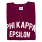 Wild Donkey x MJ: Sweatshirt mit Vintage-Letters "Phi Kappa Epsilon" aus Baumwollmix