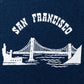 Wild Donkey x MJ: Sweatshirt mit Vintage-Print "San Francisco" aus Baumwollmix