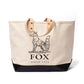 Fox Brothers x MJ: Tasche "Canvas Tote" aus Baumwoll-Canvas