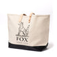 Fox Brothers x MJ: "Canvas Tote" bag made from cotton canvas