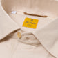Cremefarbenes Poloshirt "Mastroianni" aus reiner Baumwolle - Handarbeit