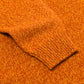Exklusiv für Michael Jondral: Orangefarbener Pullover aus schottischem 3-Ply Mouline-Kaschmir