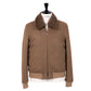 Down jacket "Bomber di Lusso" in pure cashmere - handmade