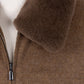 Down jacket "Bomber di Lusso" in pure cashmere - handmade