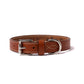Special Edition: Hundehalsband "Colllare per Cani Ricamato II" aus Sattelleder - Handarbeit