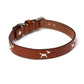 Special Edition: Dog Collar "Colllare per Cani Ricamato I" made from Saddle Leather - handmade