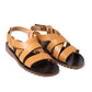 Sandal NOUEMA "Byblos" in light brown calf leather