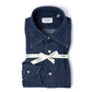 Sporthemd "Vintage Prewashed" aus japanischem Baumwoll-Denim - Linea Passion
