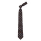 CA Archivio Storico: Krawatte "Punti" aus reiner Seide - handrolliert