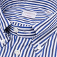Gestreiftes Hemd "Stile Inglese" mit Button Down und Sportmanschette - Handarbeit