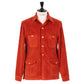 Shirt-Jacket "Cervinia" aus einem gewaschenen Baumwollcord - Handarbeit