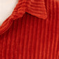 Shirt-Jacket "Cervinia" aus einem gewaschenen Baumwollcord - Handarbeit