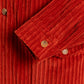 Shirt-Jacket "Cervinia" aus einem gewaschenen Baumwollcord - Handarbeit