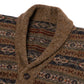Exklusiv für Michael Jondral: Shawl-Cardigan "Anderson´s Fairisle" aus reiner Wolle - Original Shetland-Wool