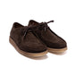 Padmore & Barnes x MJ: Schuhe aus dunkelbraunem Wildleder - Original "Wallabee" Shoes