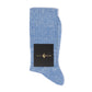 Melange sock "Summer Gent" made from a linen mix