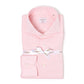 Pink "Gentry Sartoriale" shirt made of cotton and linen - handmade