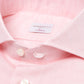 Pink "Gentry Sartoriale" shirt made of cotton and linen - handmade