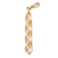CA Archivio Storico: Krawatte "Tartan Estivo" aus reinem Leinen - handrolliert