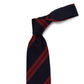 CA Archivio Storico: Krawatte "Garza Reggimento" aus reiner Seide - handrolliert