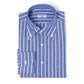 Limited Edition: "Linee Lussuose" striped shirt made of linen and cotton by Carlo Riva - Collo Marco