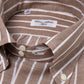 Limited Edition: Gestreiftes Hemd "Linee Lussuose" aus Leinen und Baumwolle von Carlo Riva  - Collo Marco