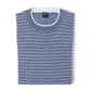 Exclusively for Michael Jondral: "Prom" striped cashmere and linen sweater