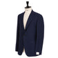 Ink blue jacket "The Urban Gent" made of light wool - pure handwork