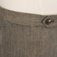 Olive green "Cacciatore Spina" suit made from pure linen - handmade