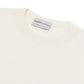 Settefili x MJ: T-Shirt "Costina Verticale " aus Baumwolle und Leinen