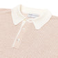 Settefili x MJ: "Velluto Boucle Bicolore" polo made from a cotton blend